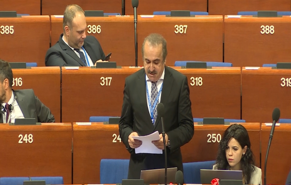 Rafael Hüseynov: Avropa Şurası ailəsində terrorizmin yanında olan dövlətin varlığını unutmayın