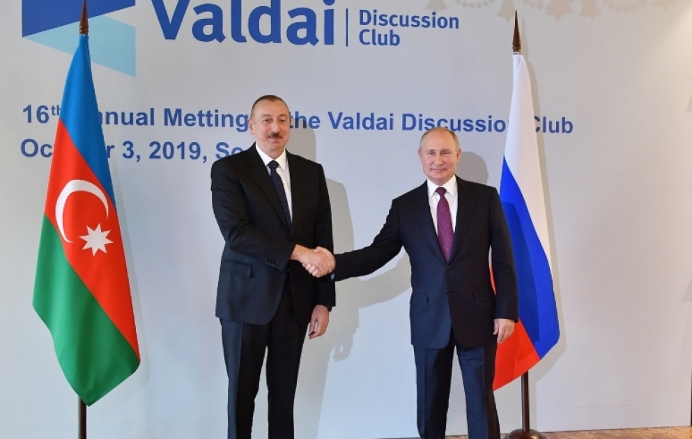 Entretien des présidents azerbaïdjanais et russe à Sotchi
