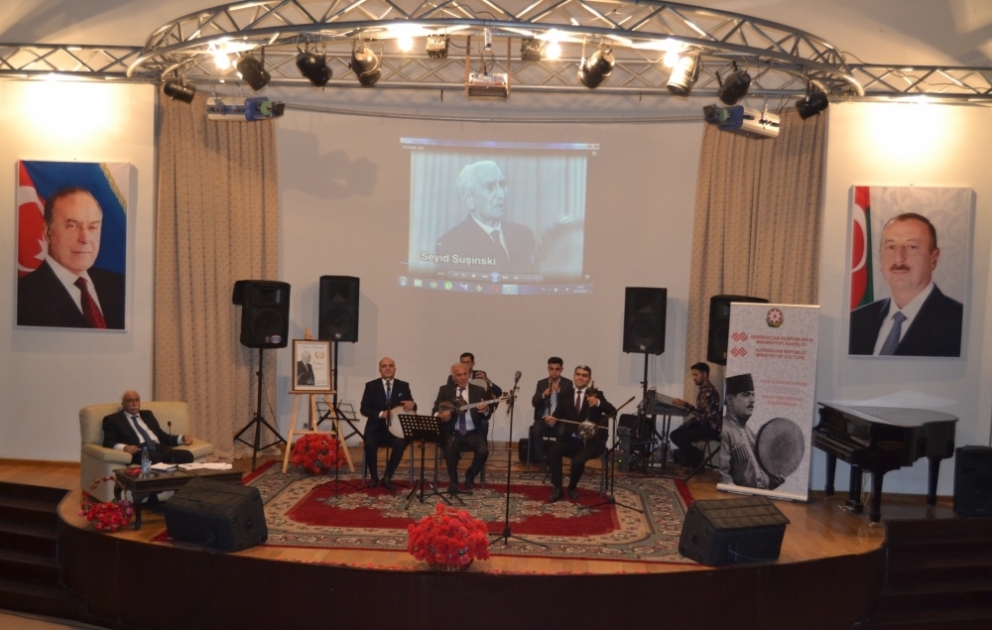 Horadizdə Seyid Şuşinskinin anadan olmasının 130 illiyi qeyd edilib