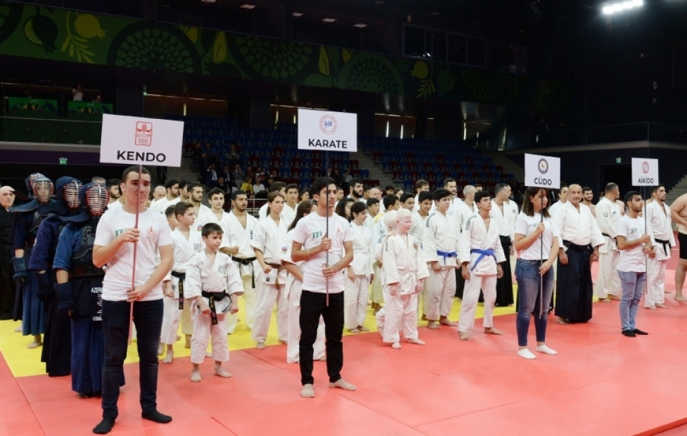 Azərbaycanda birinci budo festivalının açılışı olub