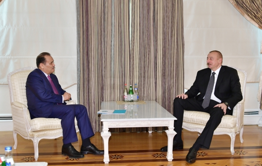 Prezident İlham Əliyev Türkdilli Dövlətlərin Əməkdaşlıq Şurasının Baş katibini qəbul edib