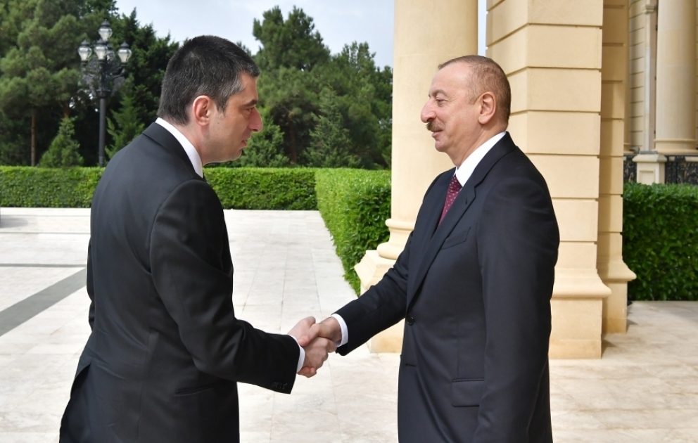 President Ilham Aliyev received Georgian Prime Minister Giorgi Gakharia