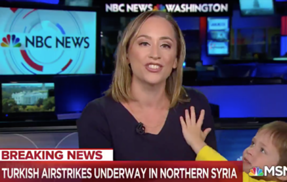 News Reporter's Son Interrupts Her Live Broadcast In Hilarious Video