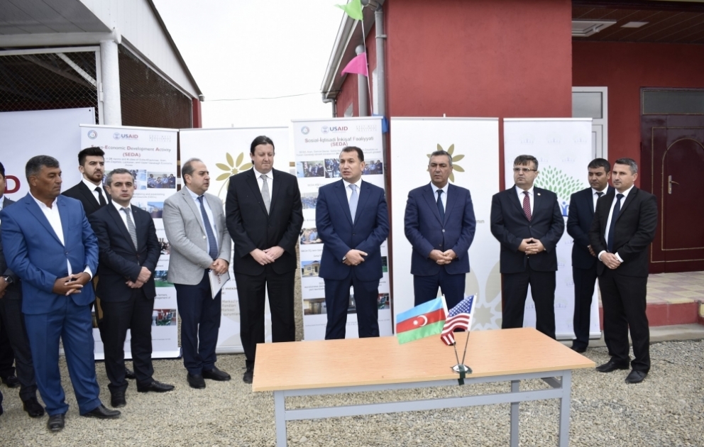 Cocuq Mərcanlıda inkubator məntəqəsi istifadəyə verilib
