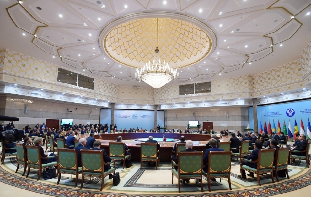 Aschgabat: Sitzung des Rats der Staatschefs von GUS-Staaten im erweiterten Kreis