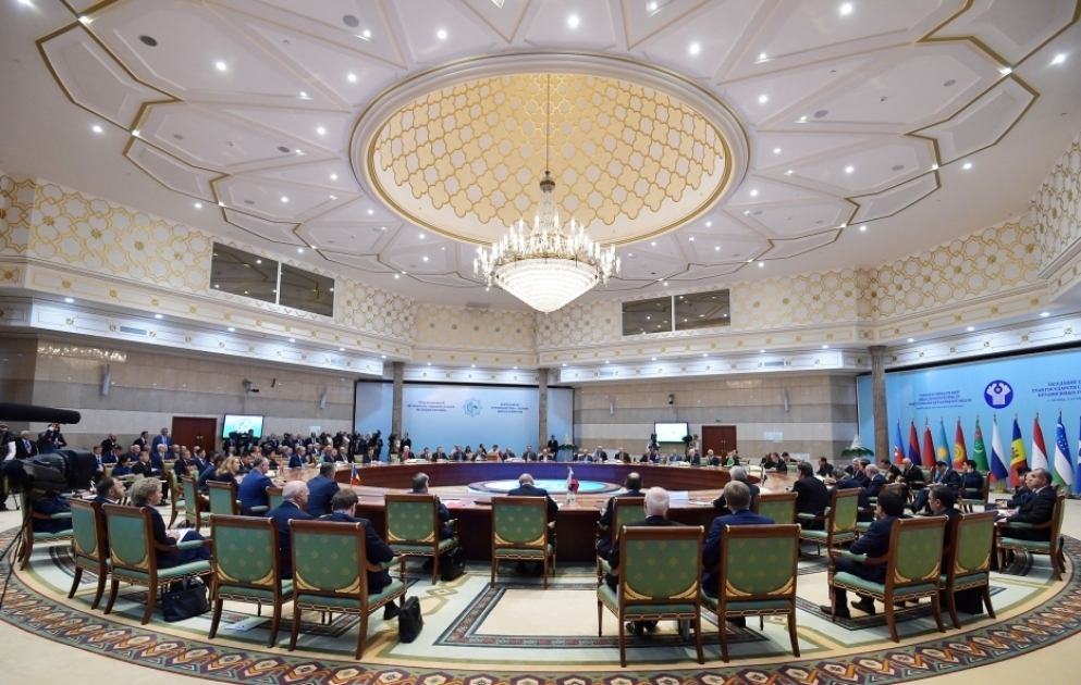 President Ilham Aliyev attended expanded session of Council of CIS Heads of State in Ashgabat