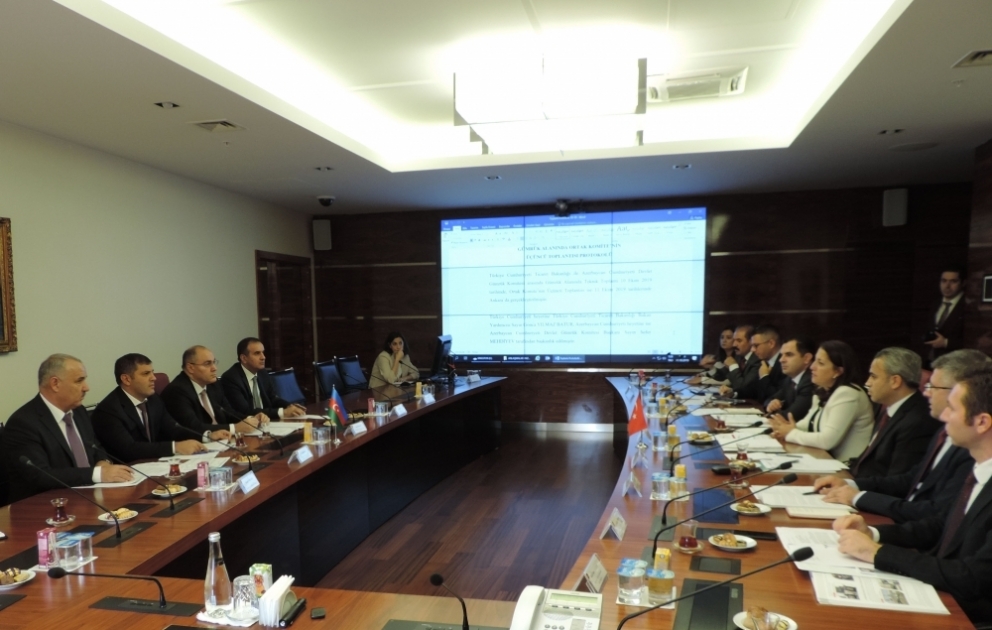 Ankarada Azərbaycanla Türkiyənin Gömrük Məsələləri üzrə Birgə Komitəsinin üçüncü iclası keçirilib
