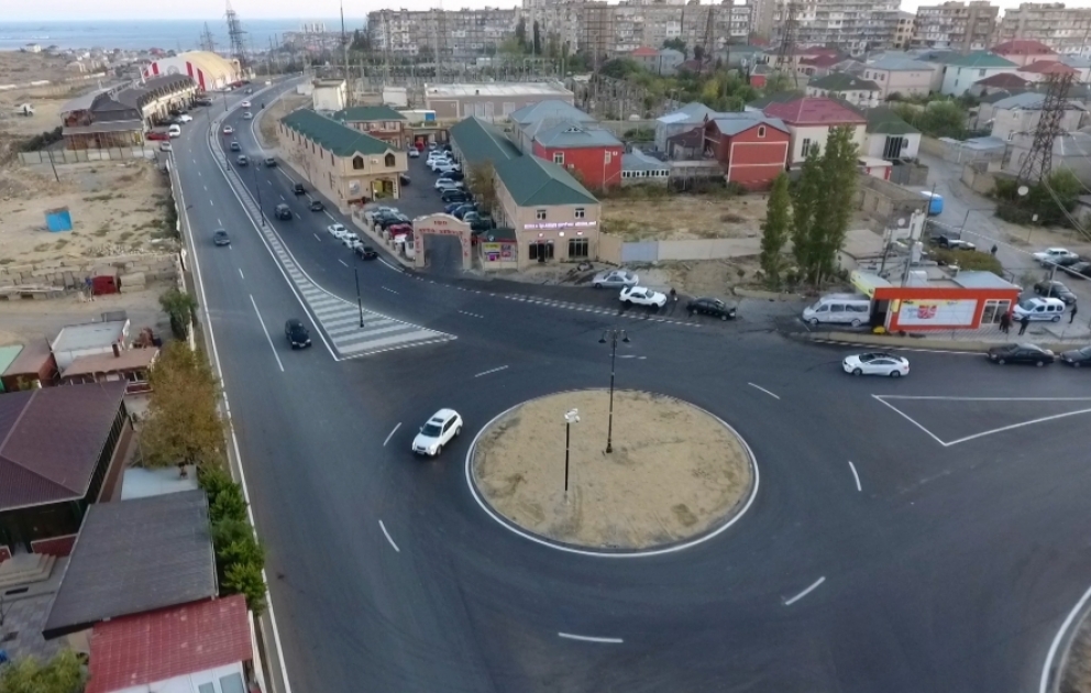 Paytaxtın Səməd bəy Mehmandarov küçəsi yenidən qurulub