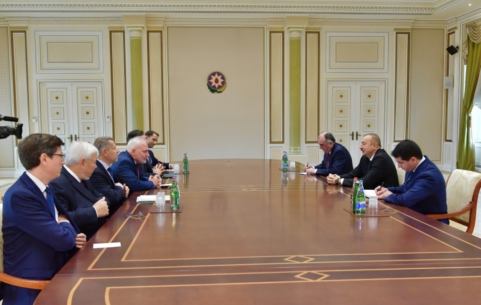 President Ilham Aliyev received OSCE Minsk Group co-chairs