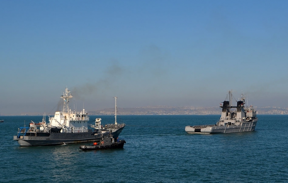 Завершились тактические учения ВМС Азербайджана