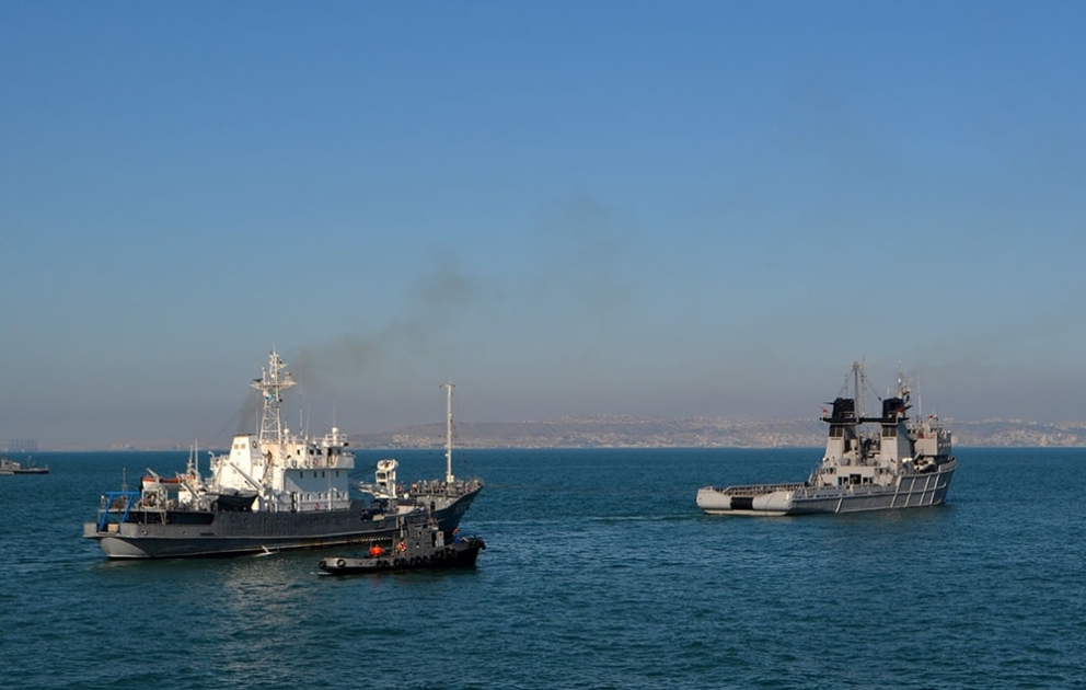 Azerbaijan Naval Forces tactical exercises ended