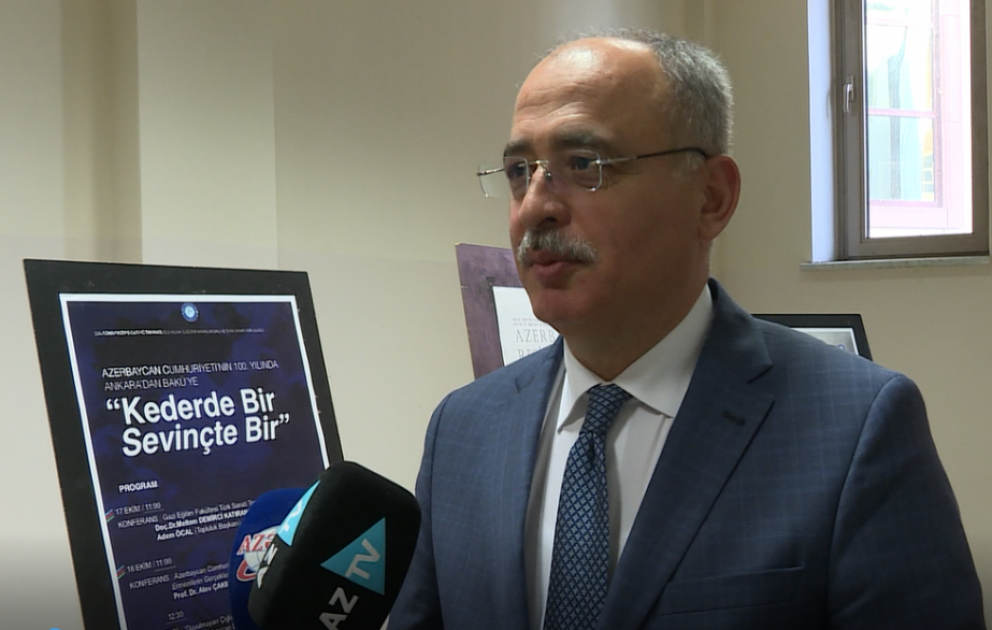 Professor İbrahim Uslan: Azərbaycan həqiqətlərinə diqqətlə yanaşmaq Qazi Universitetinin fəaliyyətində prioritetdir