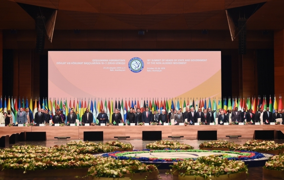 18th Summit of Heads of State and Government of Non-Aligned Movement gets underway in Baku