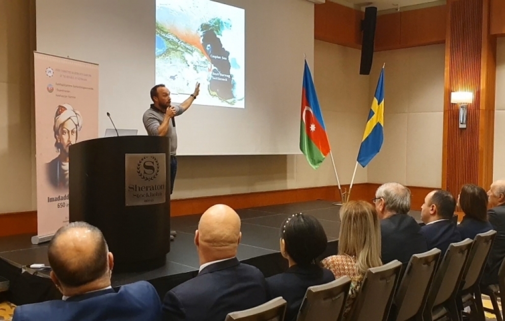 Stokholmda İmadəddin Nəsiminin 650 illiyi qeyd edilib