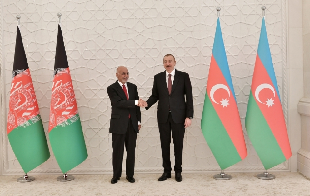 President Ilham Aliyev met with Afghan President Mohammad Ashraf Ghani