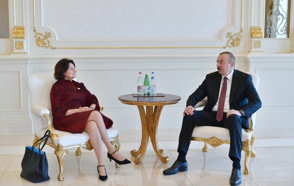 President Ilham Aliyev received UN Under-Secretary-General for Political and Peacebuilding Affairs