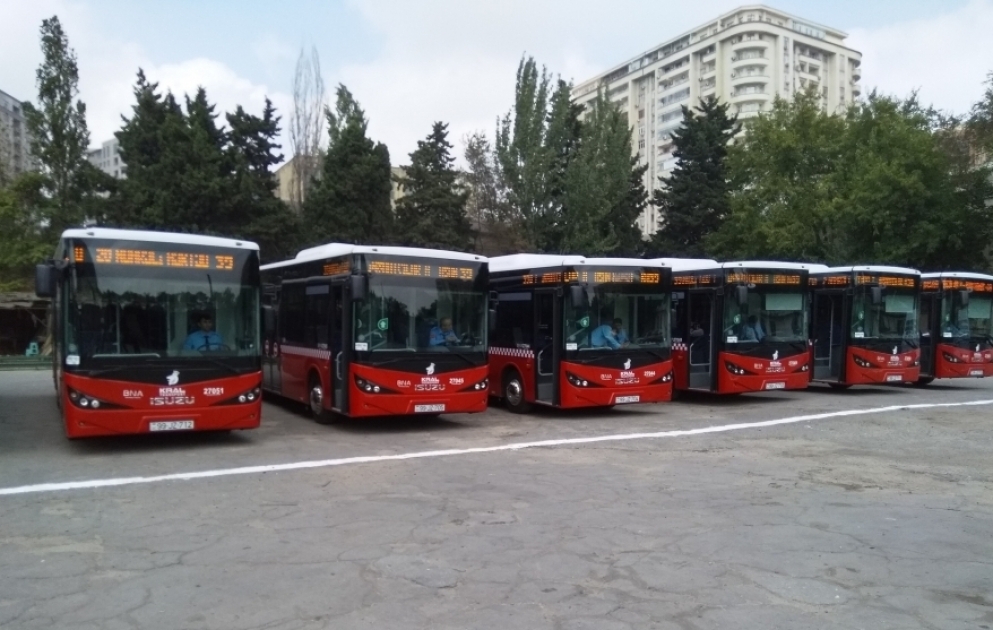 Avqustda Azərbaycana 139 avtobus gətirilib
