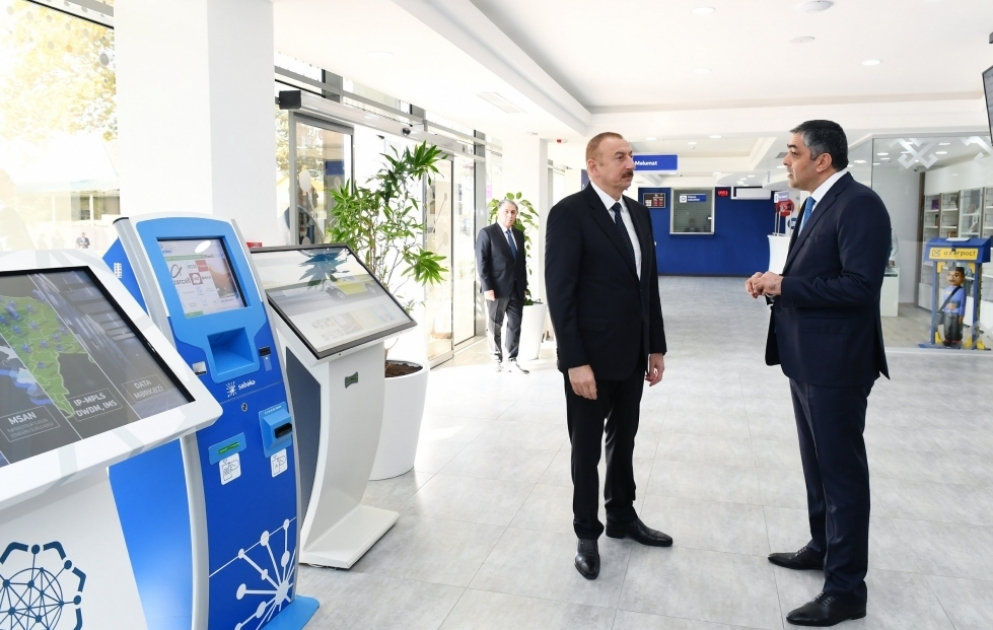 Un centre de services au sein du Réseau régional de télécommunications d’Aghdach ouvre ses portes