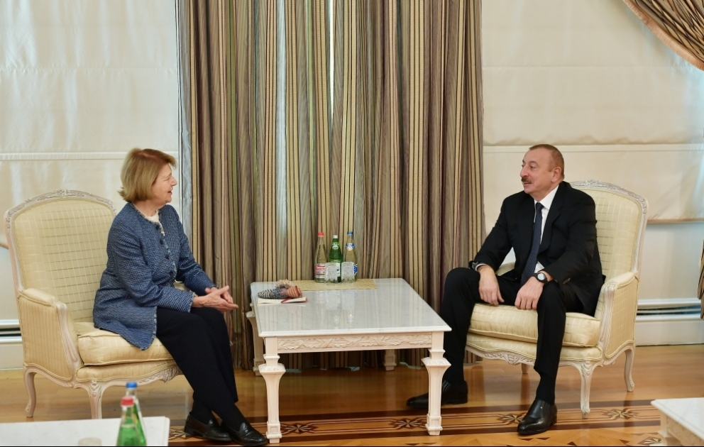 President Ilham Aliyev received delegation led by UK Prime Minister's Trade Envoy to Azerbaijan