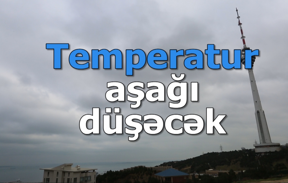 Temperatur aşağı düşəcək