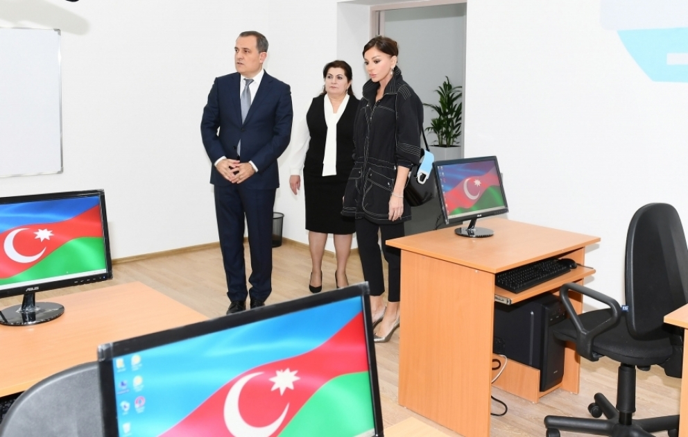 Birinci vitse-prezident Mehriban Əliyeva Pirşağıdakı 10 saylı internat məktəbində əsaslı təmirdən sonra yaradılan şəraitlə tanış olub