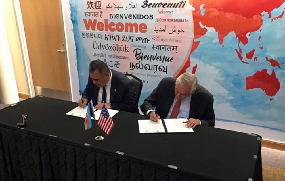 ABŞ-da ADAU və Oklahoma Dövlət Universiteti arasında anlaşma memorandumu imzalanıb