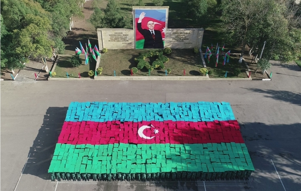 Gənc sərhədçilər Vətənə sədaqət andı içiblər