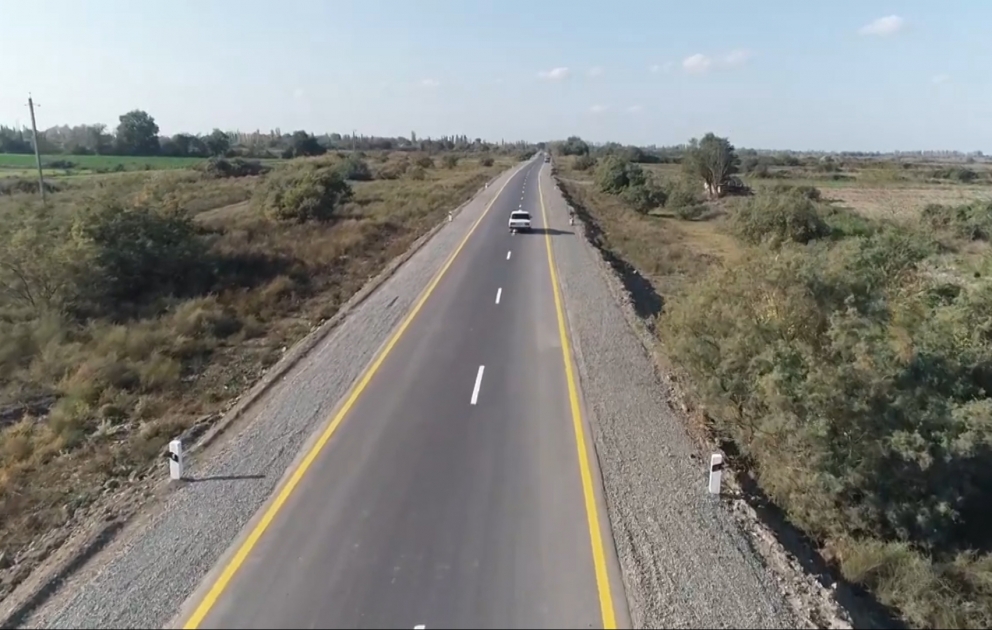 Zərdab–Qaravəlli avtomobil yolu yenidən qurulub