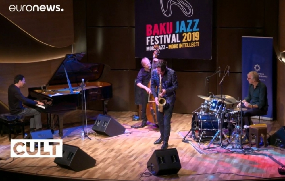 “Euronews” televiziya kanalı Bakı Caz Festivalı haqqında reportaj yayımlayıb