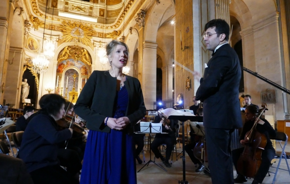 Parisdə azərbaycanlı dirijorun rəhbərliyi ilə konsert təşkil edilib