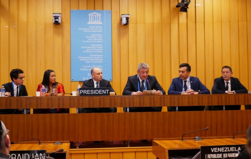 UNESKO-da Qoşulmama Hərəkatına üzv ölkələr qrupuna sədrlik Azərbaycana keçib
