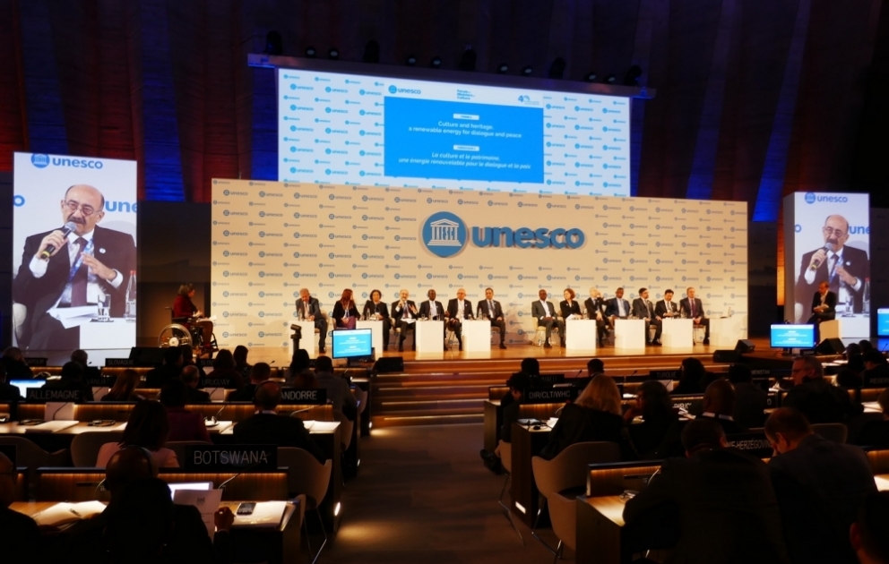 UNESKO-nun Baş Konfransı çərçivəsində Mədəniyyət nazirlərinin forumu keçirilib