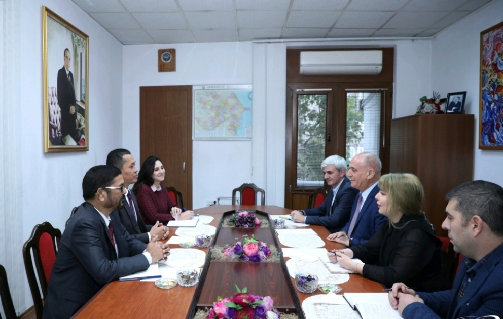 Ambassador reaffirms readiness to support expansion of relations between Indian news agencies and AZERTAC