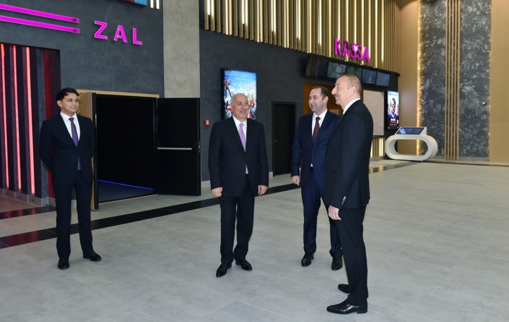 In Sumgayit neues Gebäude von Nizami Filmtheater eröffnet