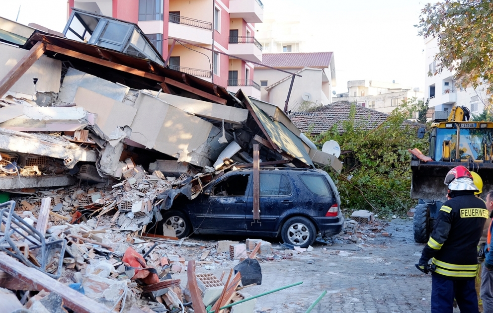 Albaniyada zəlzələ nəticəsində ölənlərin sayı 23 nəfərə çatıb