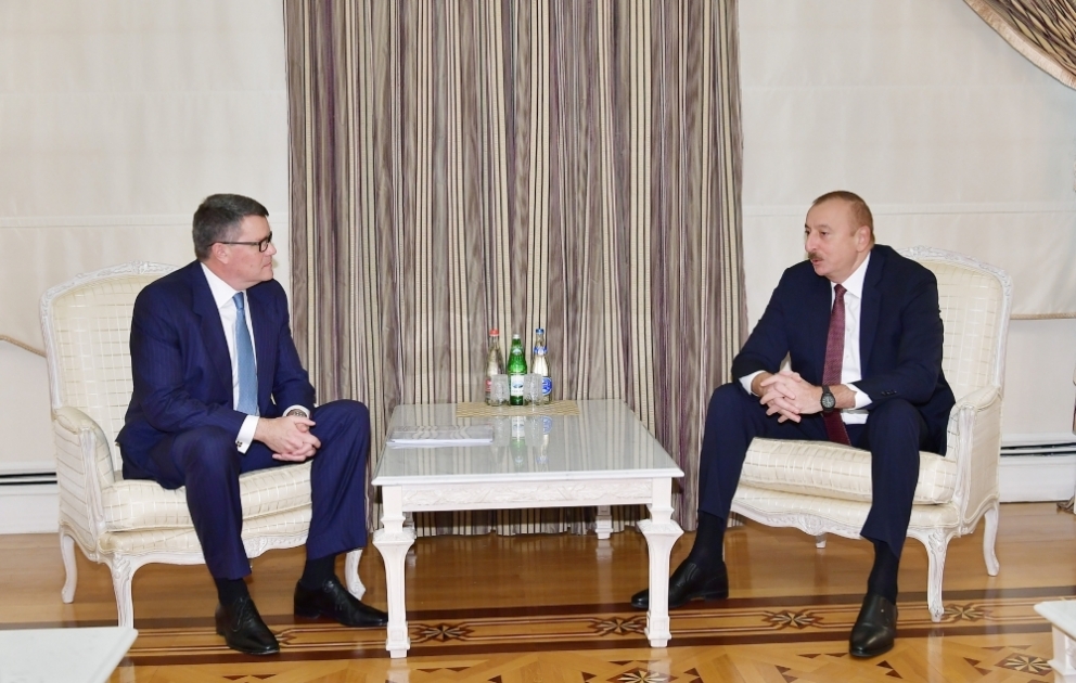 President Ilham Aliyev received CISCO delegation