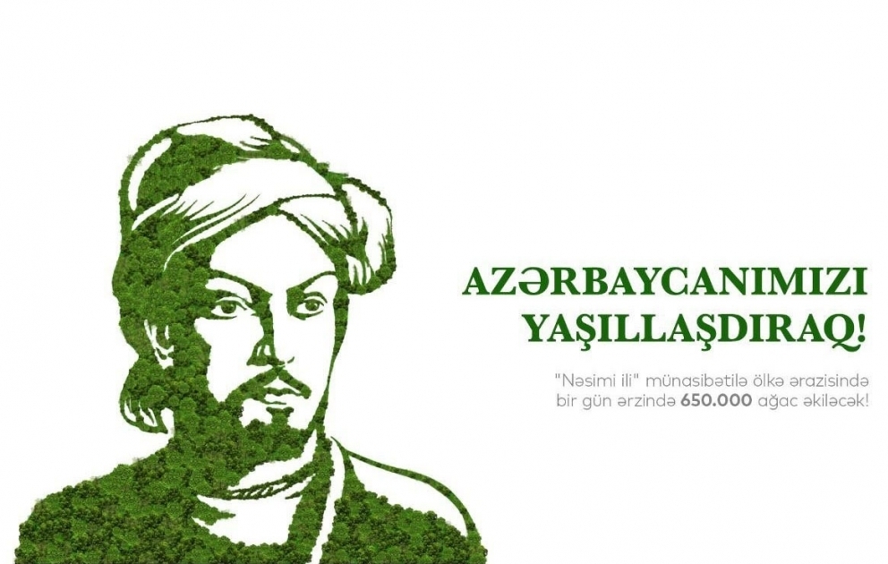 Bu gün Azərbaycanda 650 min ağac əkilməsi aksiyası keçirilir