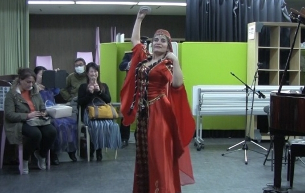 Azərbaycan rəqsləri Tokioda növbəti dəfə maraqla qarşılanıb