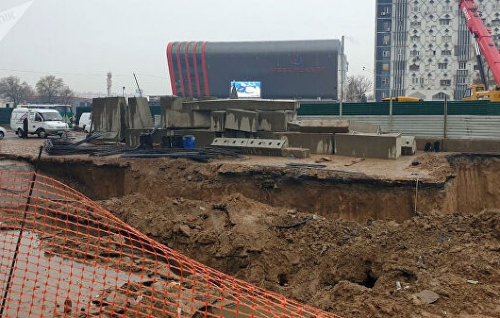 В Ташкенте возбудили дело после обрушения при строительстве метро