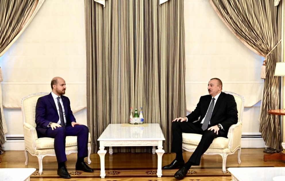 Prezident İlham Əliyev Dünya Etnoidman Konfederasiyasının sədrini qəbul edib