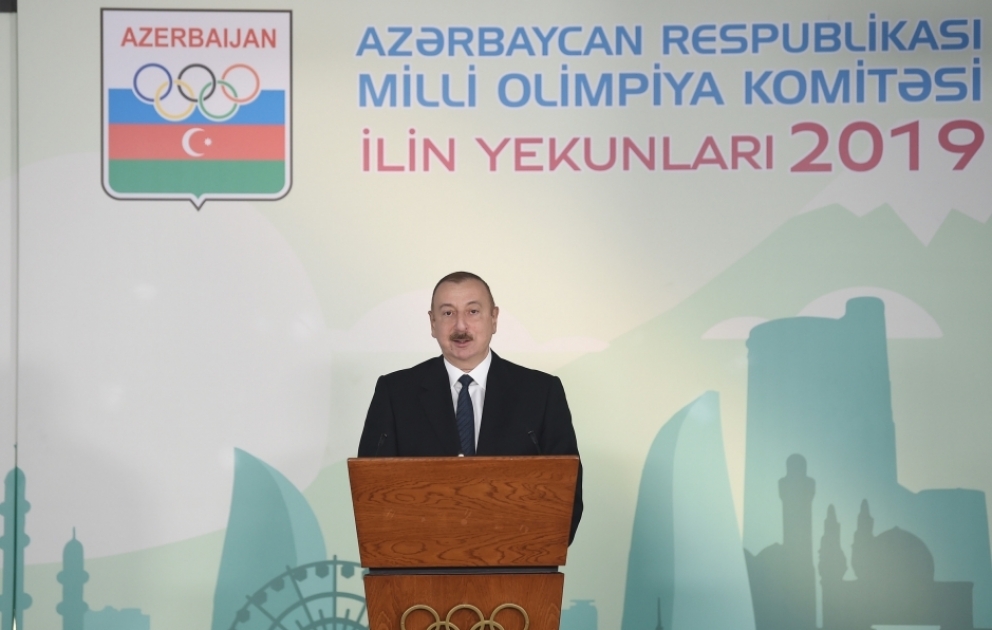 Sportergebnisse 2019: Präsident Ilham Aliyev nimmt an Veranstaltung teil
