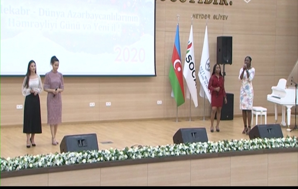 Nigeriyalı tələblələrinin ifasında “Sarı gəlin”