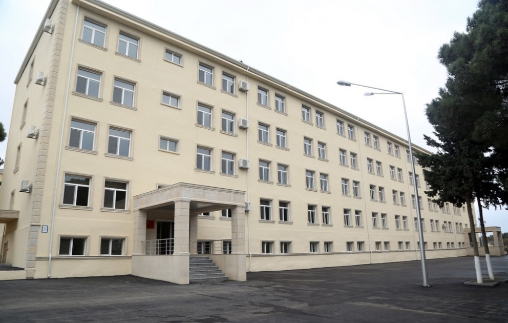 Heydər Əliyev adına AAHM-də yeni kursant yataqxanası istifadəyə verilib
