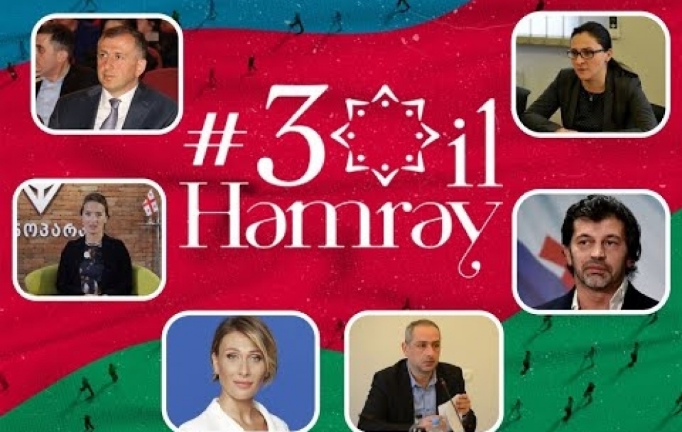 Gürcüstanın tanınmış siyasətçiləri Azərbaycan xalqını Həmrəylik Günü münasibəti ilə təbrik ediblər