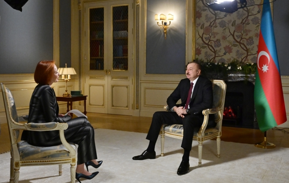 Prezident İlham Əliyevin “Rossiya-24” televiziya kanalına müsahibəsi