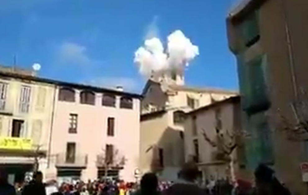 Barselonada kilsədə partlayış: xəsarət alanlar var
