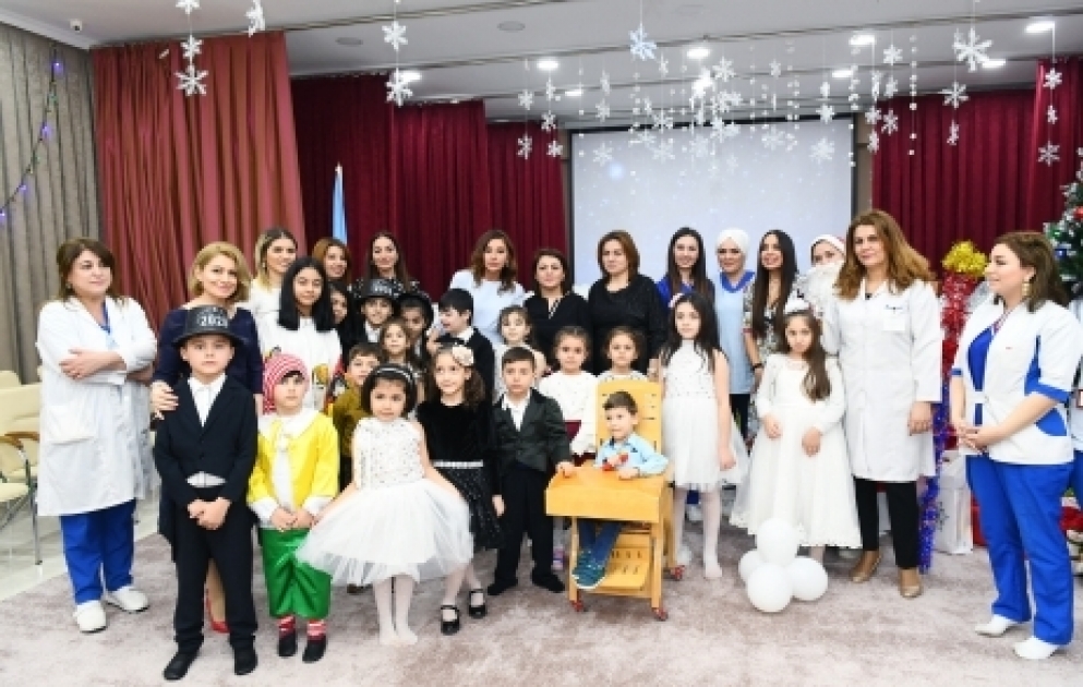 Birinci vitse-prezident Mehriban Əliyeva Uşaq Psixonevroloji Mərkəzində əsaslı təmirdən sonra yaradılan şəraitlə tanış olub