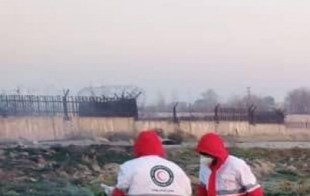В Иране рухнул украинский пассажирский лайнер