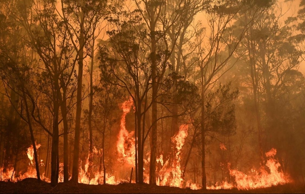 Firefighters cautioned Friday was potentially a "very bad day for the town.
