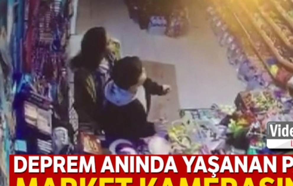 İstanbulda baş verən zəlzələnin görüntüləri